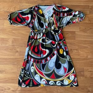 Soprano abstract print dress